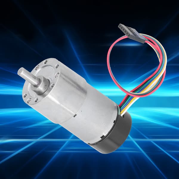 DC12V 30RPM Encoder Växelmotor JGB37-3530 Högt Vridmoment Metallreduktion med Hall-sensor