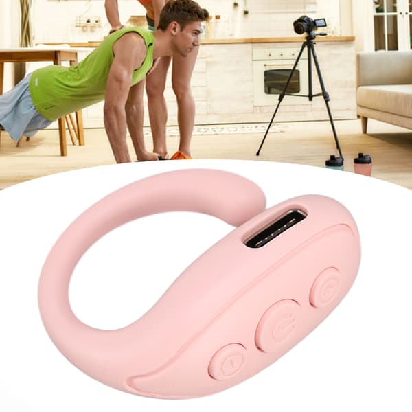 Smartphone trådløs Bluetooth-controller ABS-fingerring udvidet standby-kameraudløser til tablet, pink