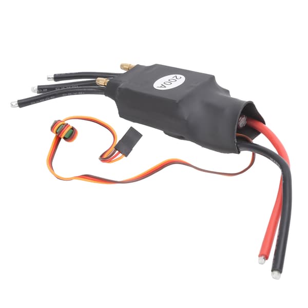 200A Børsteløs væskekølet ESC hastighedsregulator til RC bådmodel