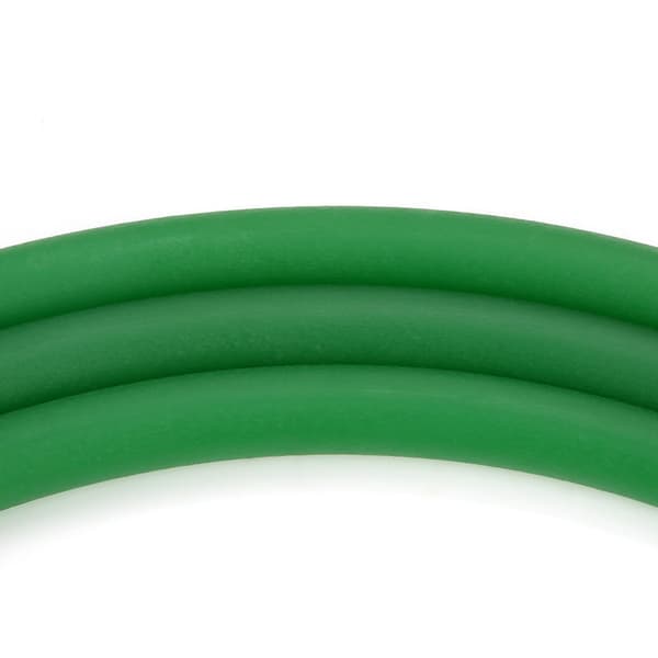 Grönt texturerat PU-rundrem 12 mm x 3 m för transmissionssystem