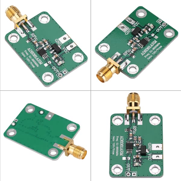 RF-effektdetektormodul AD8361, mikrobølgeamplitudesensor IC, 1-pak