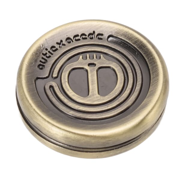 Rustfrit Stål Djævel Magnetisk Spinnende Fidget Legetøj Stresslindring EDC