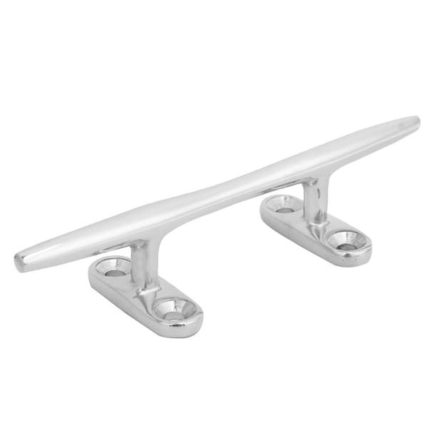 Poleret rustfrit stål 8\" bådklampe, letvægts spejlfinish marine hardware dock tilbehør