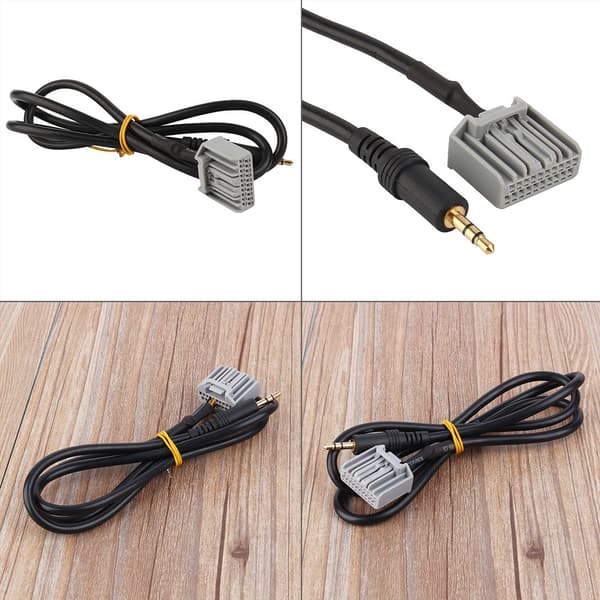 3,5 mm AUX-indgangslydadapterkabler til Honda Civic 2006-2013 CRV