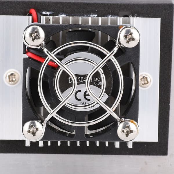 1 set DC12V termoelektrisk kylare kylsystem DIY-kit mini luftkonditionering