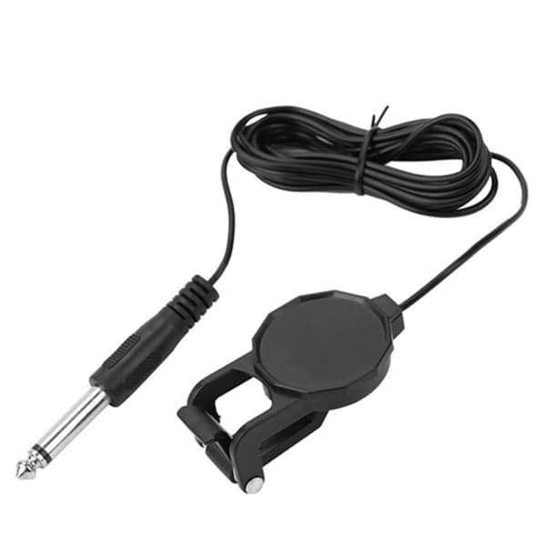 3,5 mm Piezo Pickup Mikrofonklips til violin akustisk guitar