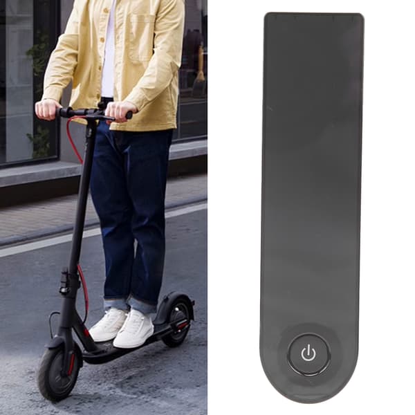 Transparent ABS E-Scooter Dashboard Cover, Anti-Scratch Screen Protector, Quick Install Replacement Part for Xiaomi MI 4PRO Scooter