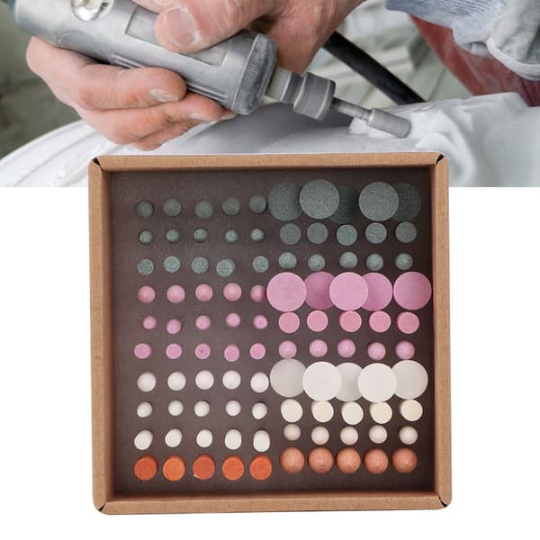100 stk. professionelt neglebor sæt Manicure Pedicure Neglepolering Tilbehør