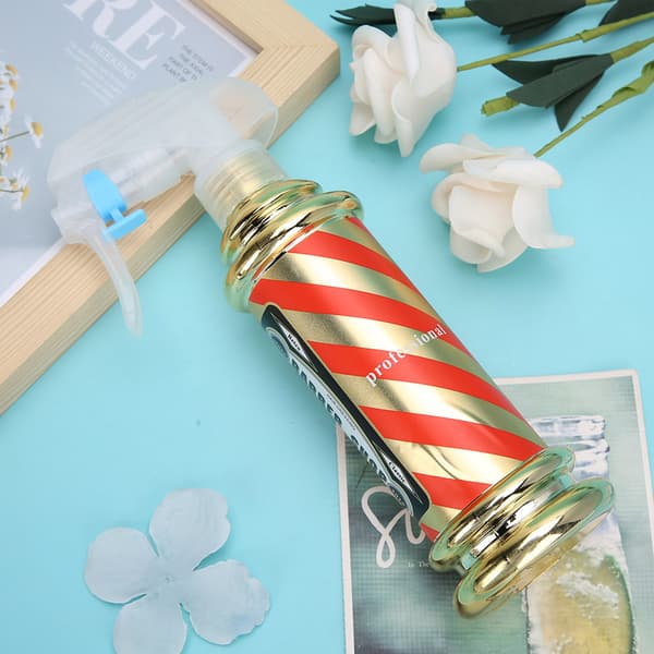 Frisørsprayflaske Salon Frisør Hårstyling Vandforstøver 150ml Guld