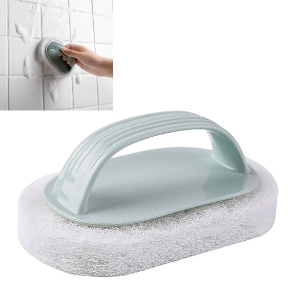 Köksvamp, badkarspoolskurborste kraftig rengöringsborste för duschkakel, diskho, spa, bubbelpool, pooltrappa