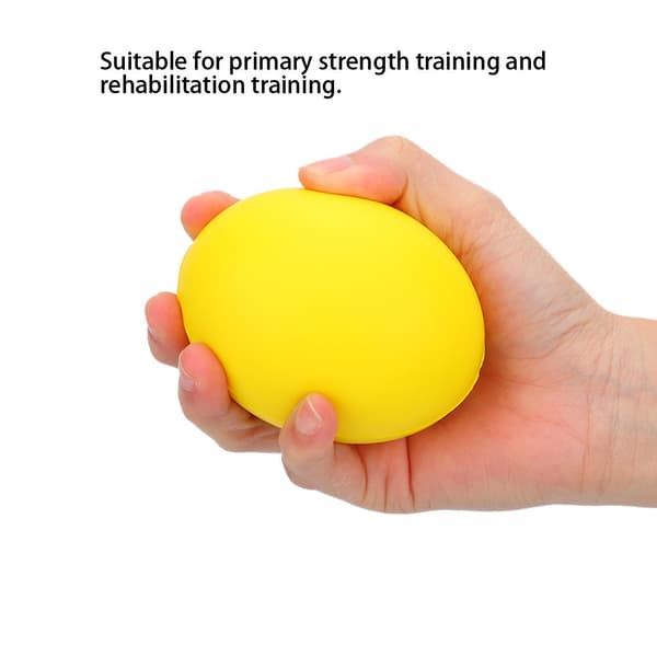 2st Silikon Greppboll Hand Finger Styrketräning Massage Terapi Stresslindring