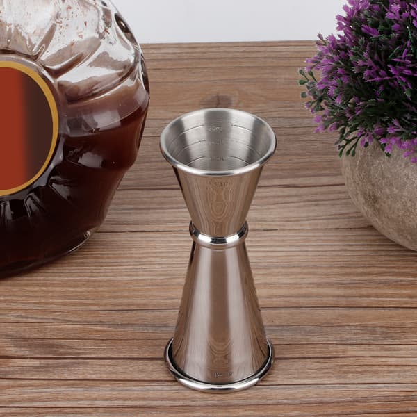 30/45 ml Dobbelt Jigger Cocktail Shaker i Rustfrit Stål Bartender Måleværktøj Bartilbehør