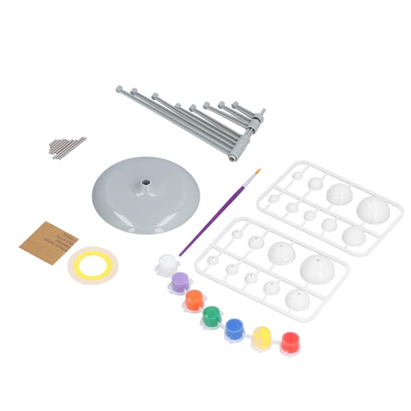 DIY Nio Planeter Solsystem Modellkit för Barn Pedagogisk Leksaksgåva