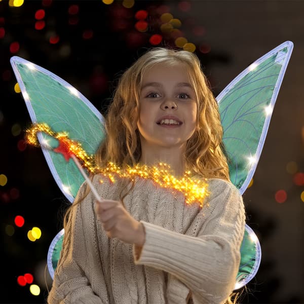 Färgglada LED-ljusslingor, 3 meter 20 LED-lampor batteridriven slinga