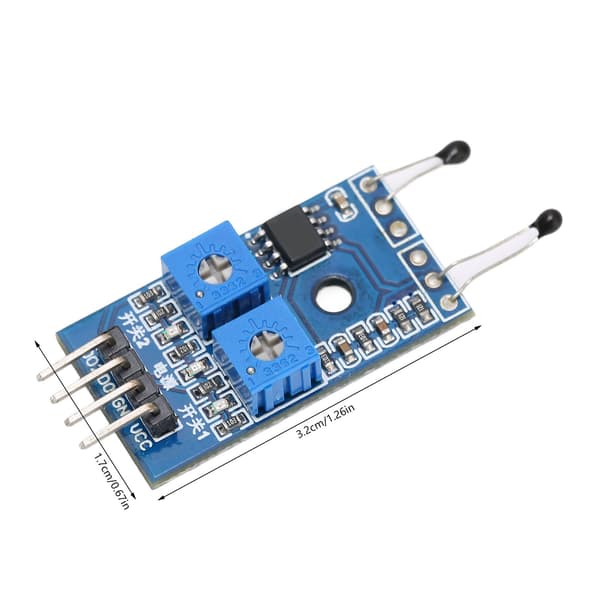 NTC-termistorimoduuli 2-suuntainen termostaattiohjain PCB-lämpötilakytkinsarja