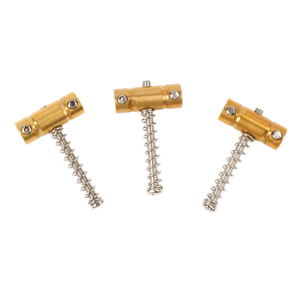 3 STK Messing Guitarbro-sadler Kompenseret Erstatning til TL3 Elguitar