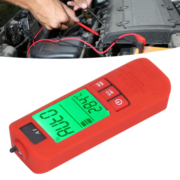Digital Tangamperemeter Auto-Ranging AC/DC Spændingstester med LCD Baggrundsbelyst Display