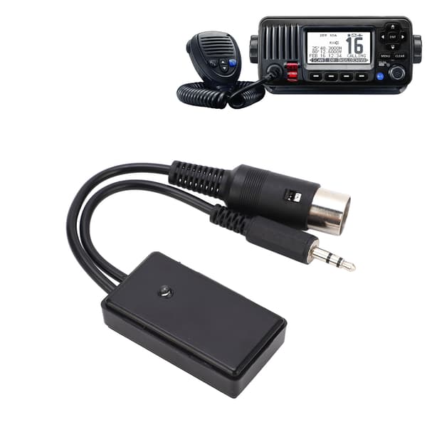 Bluetooth trådløs adapter til radiointerface, lydkonverterkabel, sort, universel pasform