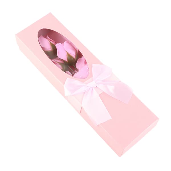 Simulerad Tvålrosor Blomsterbukett Presentförpackning för Mors Dag