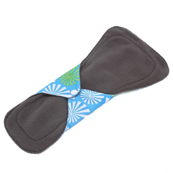 Tvättbar mensbinda i bambukolfiber, återanvändbar, förlängd sanitetsbinda (L33cm)#3