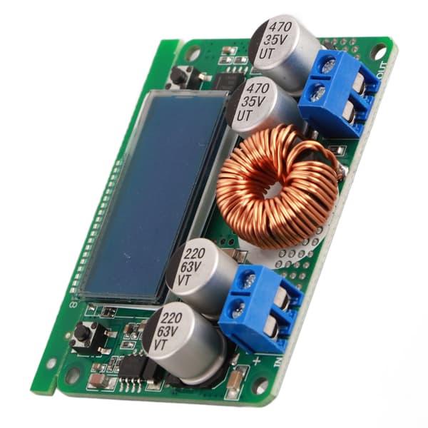 DC-DC 8-60V til 3-32V 7A Justerbar Step-Down Spændingsregulator, Indkapslet Buck Converter