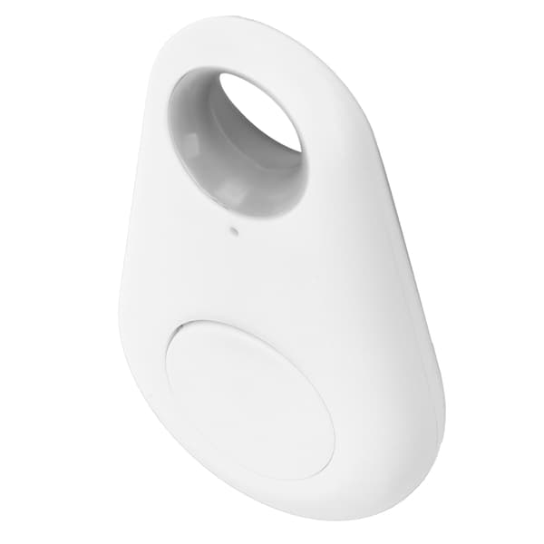 Smart Bluetooth Nyckelspårare Anti-förlust Larmbricka för Barn, Husdjur, Plånbok, Bagage - Vit