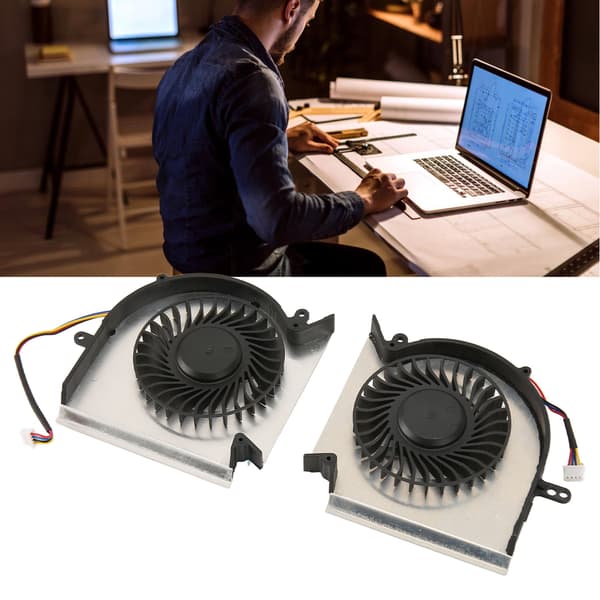 Bærbar køleventilator 4-benet strøm DC5V metalskal ABS letvægts CPU GPU køler til GE63VR MS 16P1 GE73VR MS 17C1