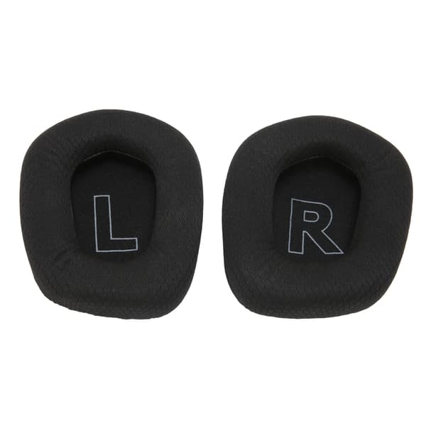2x öronkuddar i nät, mjuk elastisk ersättning för Logitech G733-headset, svart