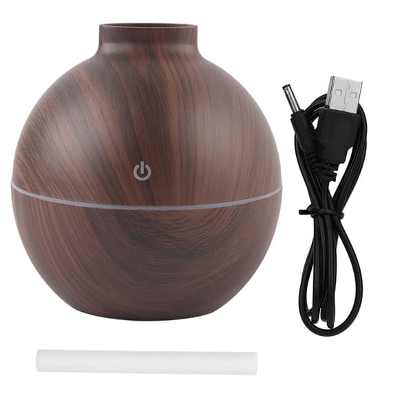 130 ml USB LED Mini Æterisk Olie Diffuser Kontor Skrivebord Luftfugter