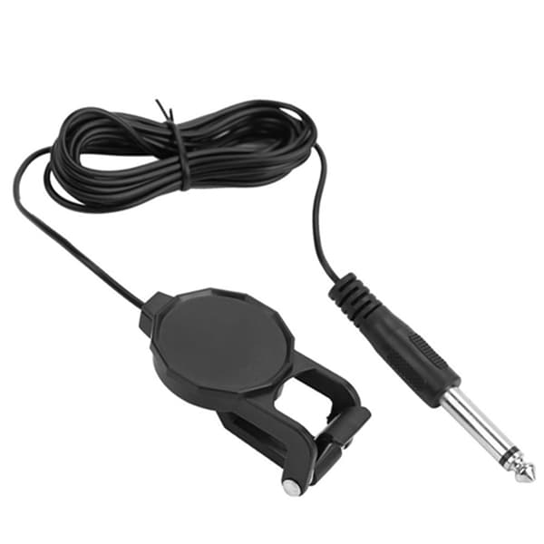 3,5 mm Piezo Pickup Mikrofonklämma för fiol akustisk gitarr