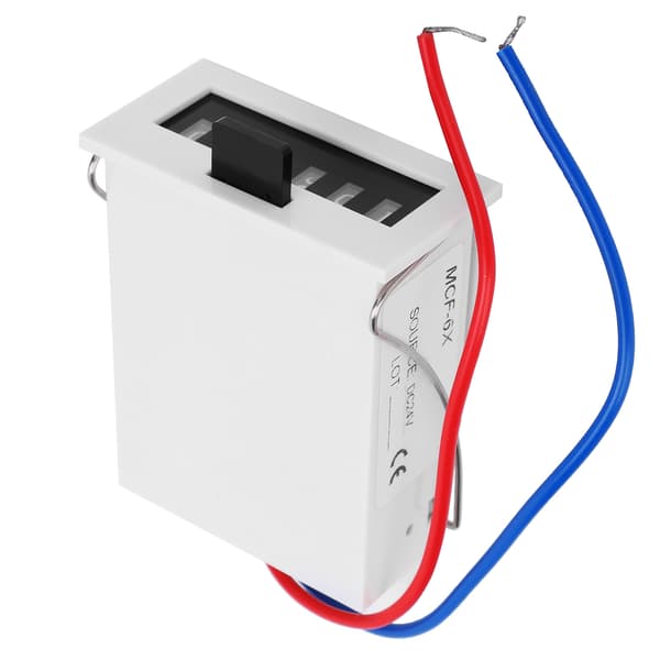 6-cifret elektromagnetisk tæller 0-999999, DC24V industriel pulstæller