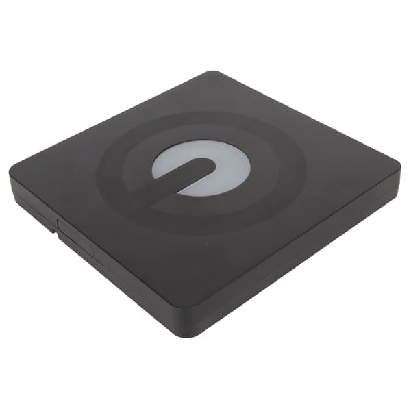 Bærbar ABS USB 3.0 Type-C CD DVD-brænder/-læser til PC Mac Linux, Plug and Play Lydløs Gennemsigtig Top, 1-pak