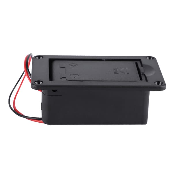 9V batteriholder etui til guitar bas aktiv pickup