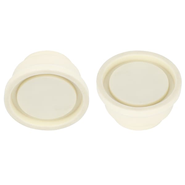 2-pack gummistopp för poolstegar, reservsäkerhetspluggar 6x3,9x3,3cm, pooltillbehör