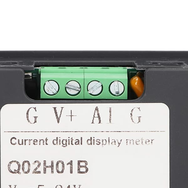 4-cifret digitalt panelmåler multifunktionel ±50mA analog signalindikator Q02H01B