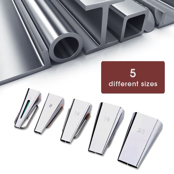Tygbandsverktygssats Sömnad Quiltning Bias Binding Maker Set om 5