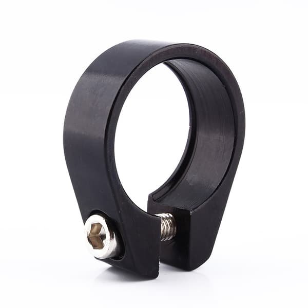 Svart MTB-sadelstolpsklämma - 31,8 mm cykelsadelmontering