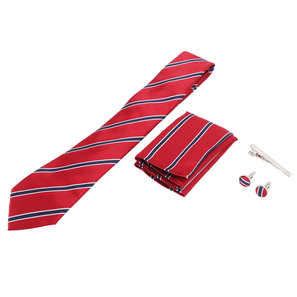 Herre slips klassisk stribet polyestergarn let at matche garanterer holdbarhed herreslips til forretning