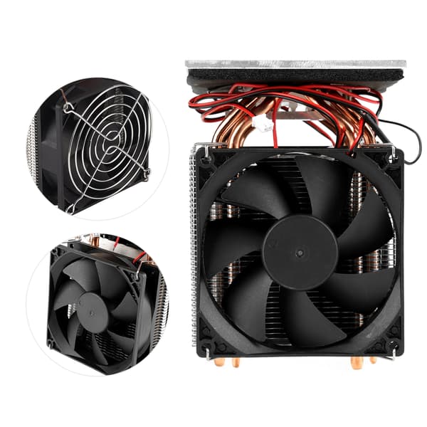 Peltier køler 12V 10A halvleder chiller DIY mini køleskab køleplade sæt