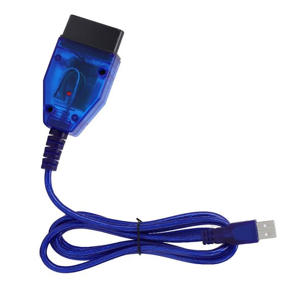 Bildiagnostisk testkabel för KKL USB-skannerkabel passar för Fiat