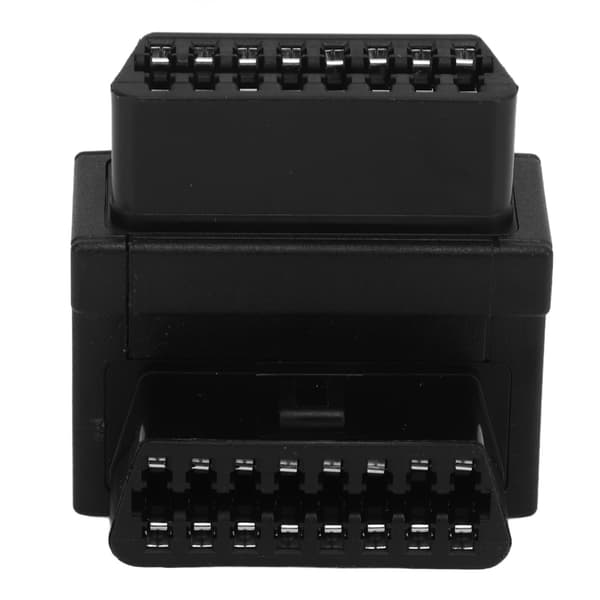 OBD2 Adapter 16 Pin Han til 2 Hun Plug and Play Splitter Stik til Diagnostisk Forlænger