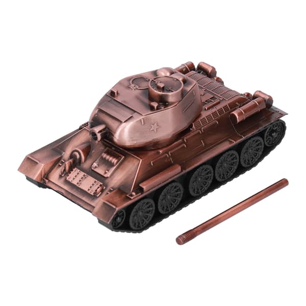 Tankmodell Dekoration Mångsidig Retrodesign Slitstarka Militärtankprydnader för Presenter Souvenirer Samlingar