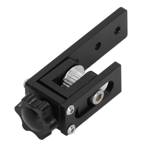 X-akse remstrammer aluminiumslegering formonteret til Ender 3 CR-10 3D-printer, sort