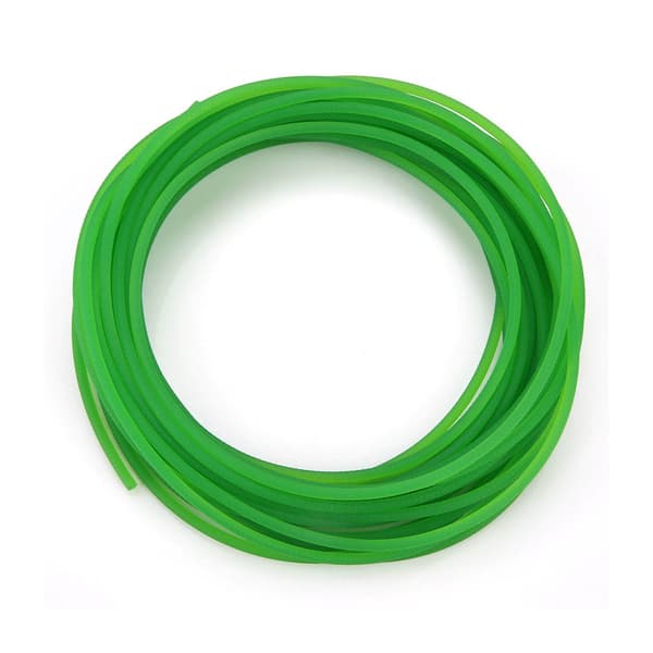 Grøn Tekstureret PU Rund Drivrem 4mm x 10m til Transmissionssystemer