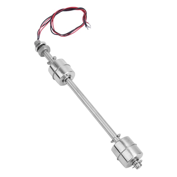 Dobbeltkugleflydekontakt i rustfrit stål, vandstandssensorcontroller, 200 mm probe