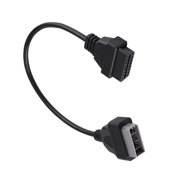 14-bens til 16-bens OBD2-adapterstik Diagnostisk kabel til Nissan