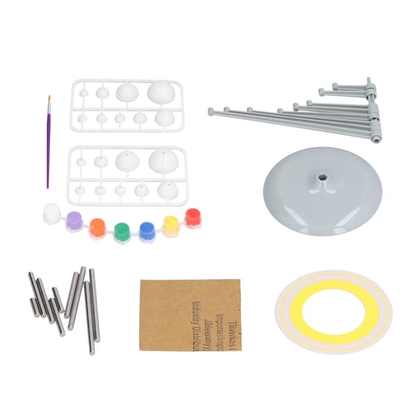 DIY Nio Planeter Solsystem Modellkit för Barn Pedagogisk Leksaksgåva