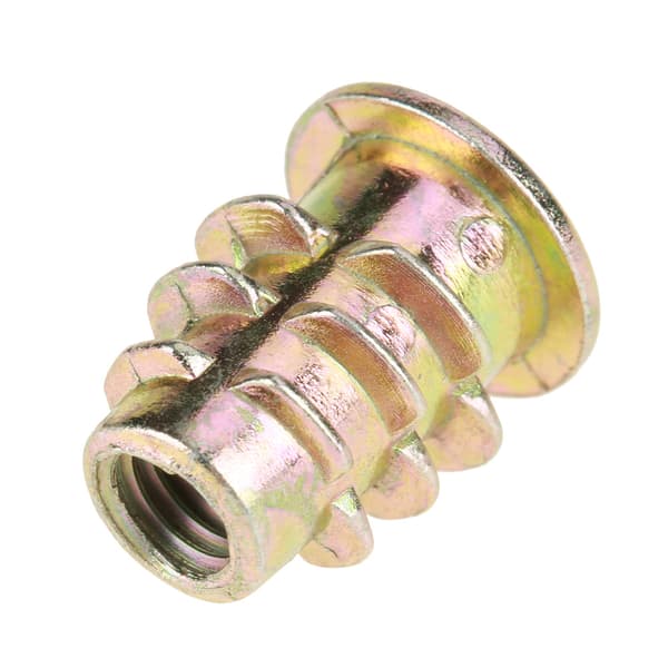 50 stk. M5x13mm zinklegering unbrakonødder til træmøbler