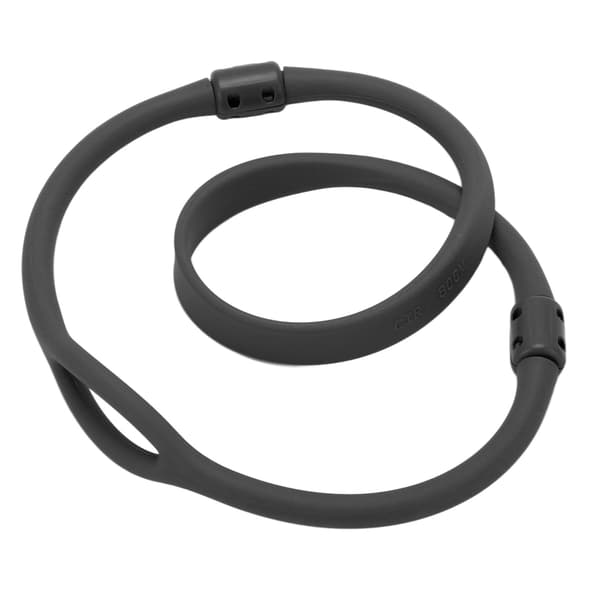 72 cm svart silikonregulatorhalsbandshållare dykremstillbehör