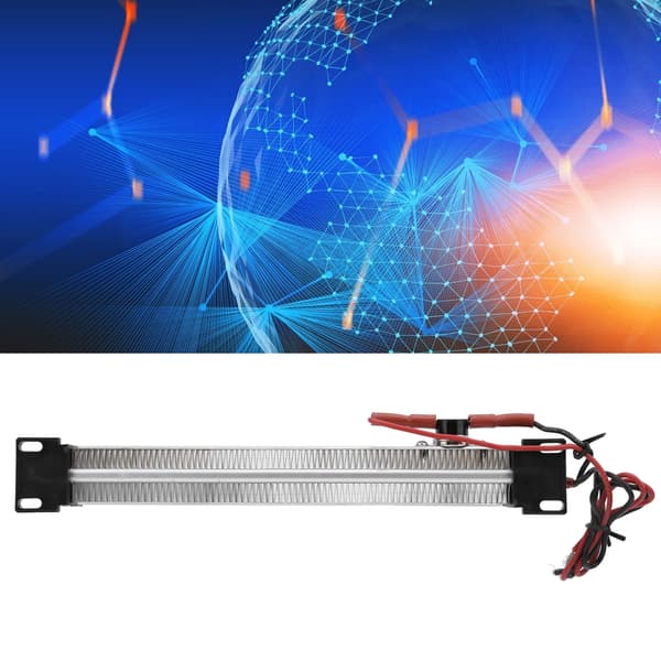 PTC keramisk luftvarmer 220V 600W termostatisk isoleret varmeelement